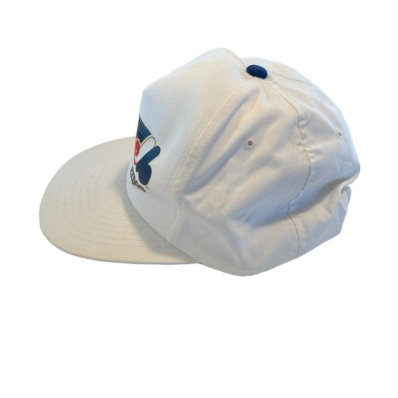 Vintage 1989 MLB Montreal Expos 20th Anniversary Adjustable Snapback Hat OSFM - Picture 4 of 10